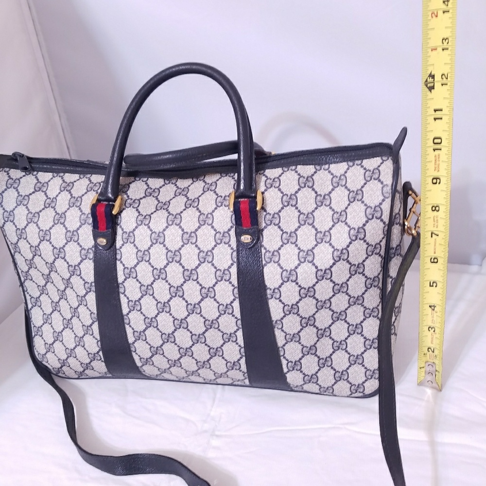 Authentic Gucci GG Supreme Canvas Bag Vintage - Picture 8 of 8